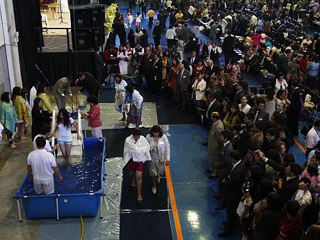 La ceremonia (Foto de M. Sáez).